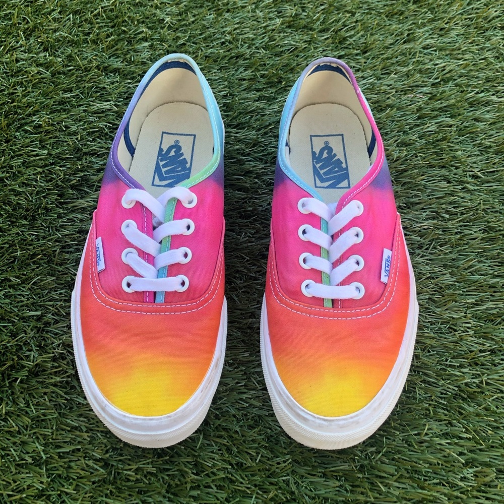 Tie-dye Vans